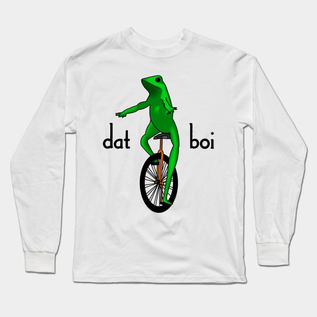 Dat Boi Meme Long Sleeve T-Shirt by alexandergbeck